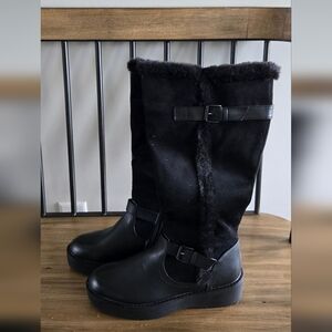 Women's Wanted Boots Synthetic Leather Size 8.5